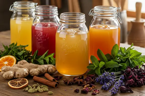 Ervas e Especiarias: Potencializando Sabores na Fermentação Caseira