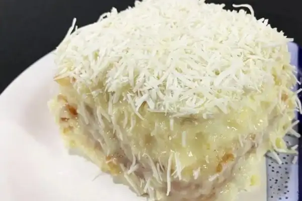 bolo gelado de coco cremoso