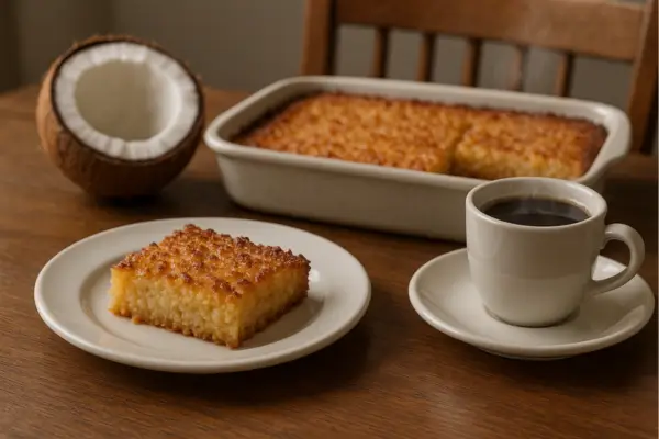 Cocada de Forno – Cremosa por dentro, Douradinha por cima