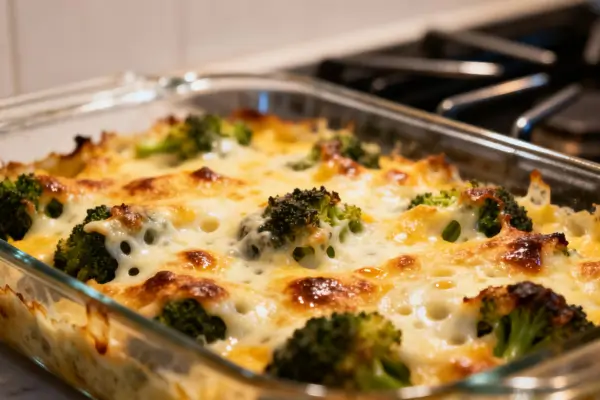 Batata com Brócolis de Forno