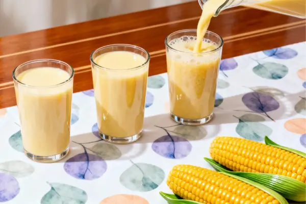 Fiz Esse Suco de Milho Cremoso e Minha Família Toda Me Chamou de Rainha da Cozinha