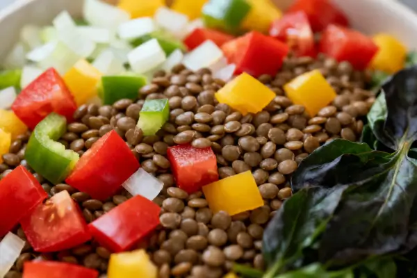Misture Lentilha com Temperos Frescos e descubra a Salada mais Simples e Saborosa que já Preparei