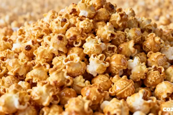Pipoca Caramelizada Irresistível feita em Minutos com Ingredientes que Você já tem em Casa