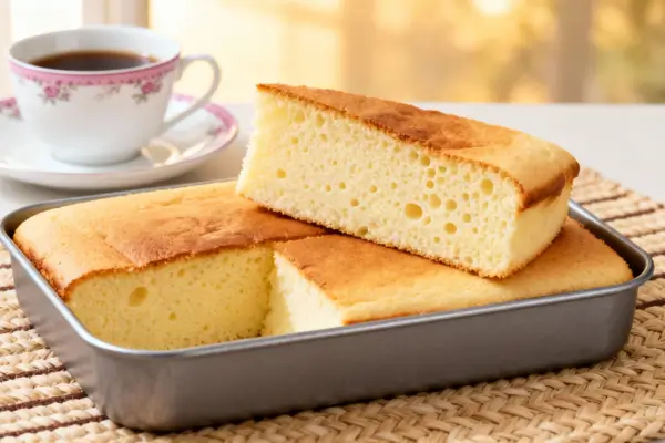 Esse bolo derrete na boca igual nuvem e todo mundo vai te pedir a receita